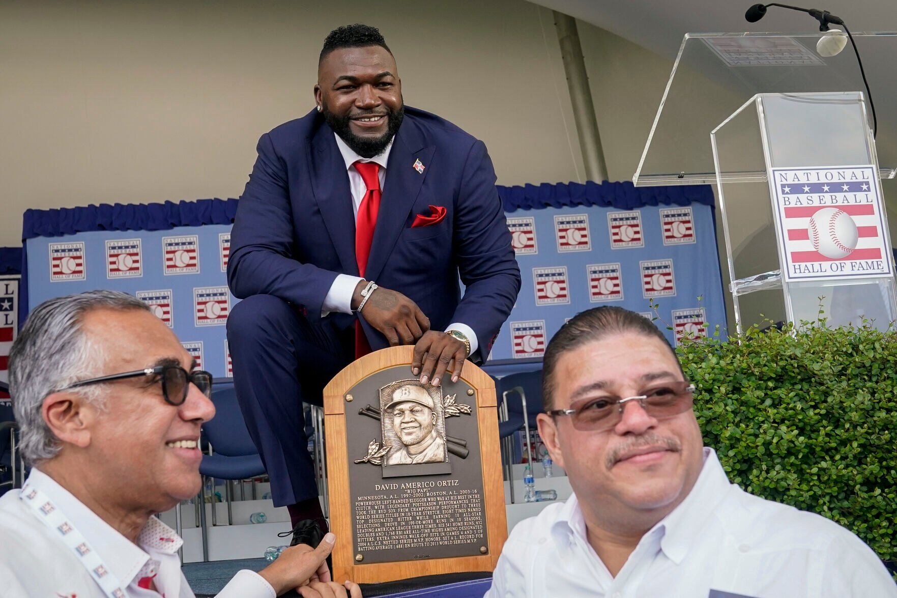 APTOPIX Hall of Fame Inductions Baseball